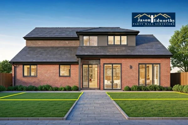 Home extension focusing on boundary line Faversham