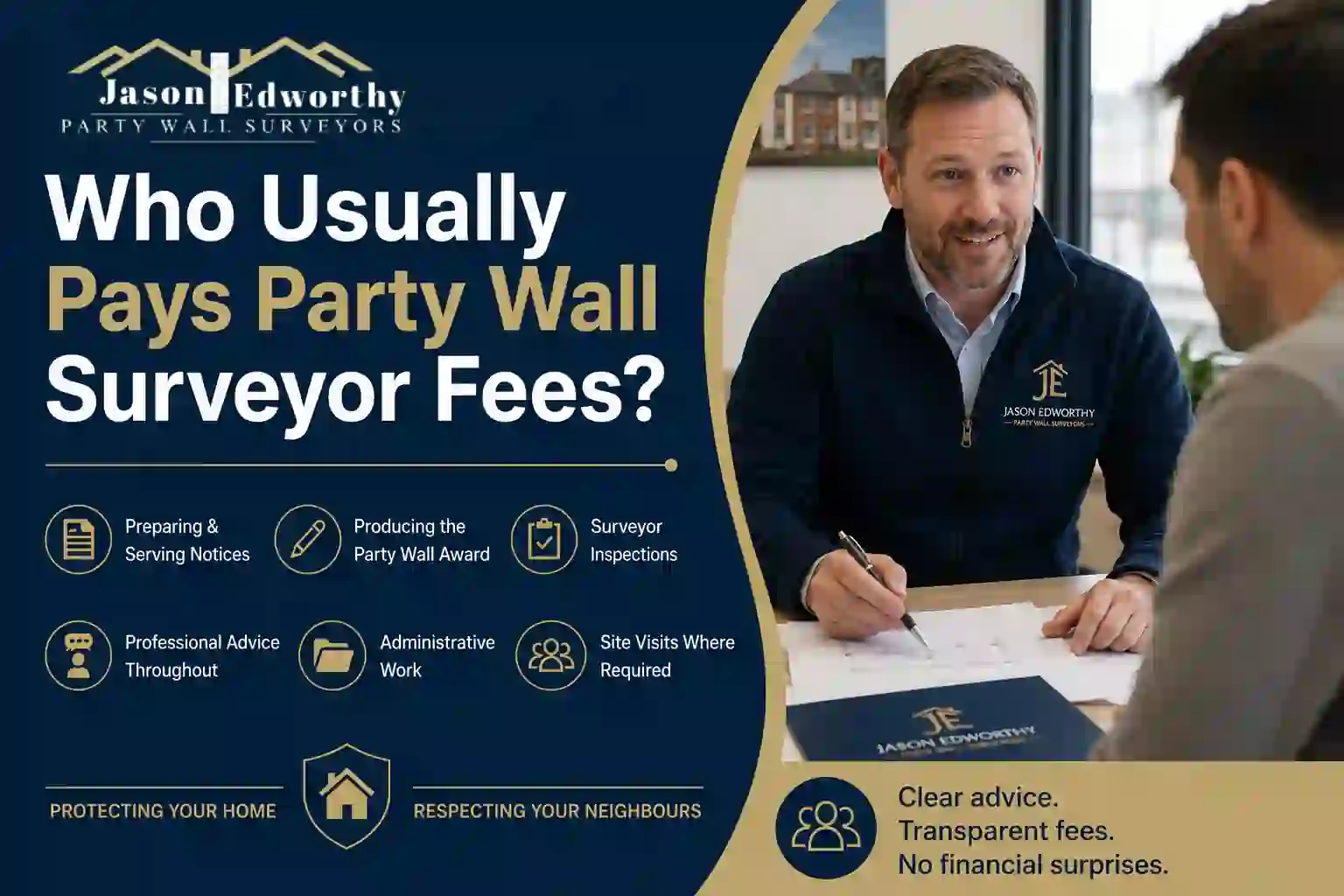 Who Usually Pays Party Wall Surveyor Fees Faversham?